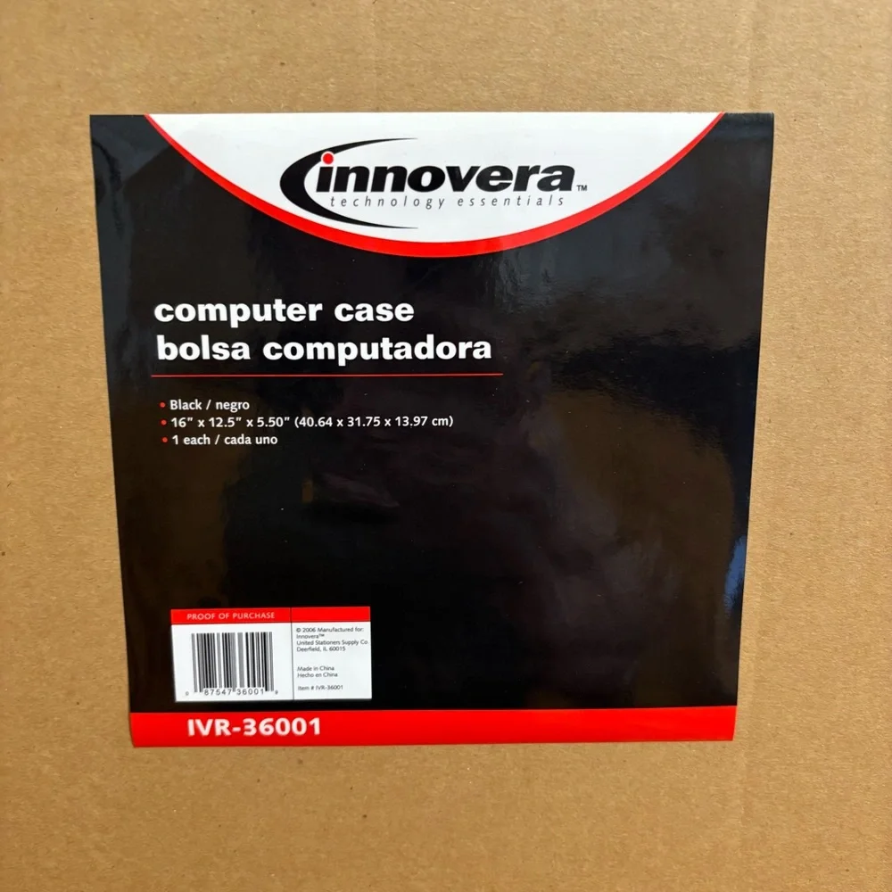 Innovera Laptop Business Case Black, 16